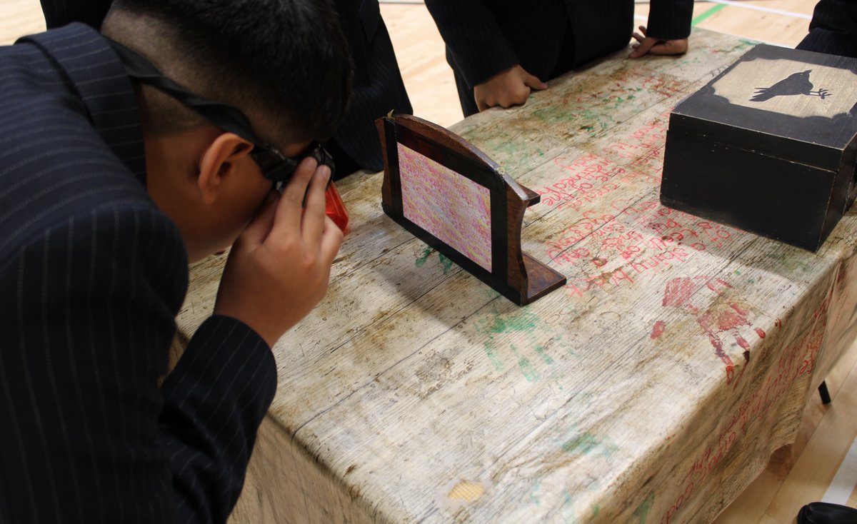edenboysbford's tweet photo. Our KS3 students absolutely loved Scape Crow Castle! 🏰📚 An unforgettable #EscapeRoom experience bringing books to life with theatre, puzzles & adventure. Huge thanks to #SubjectRevolution #LoveReading #ReadingForPleasure #EngagedLearners https://t.co/KAMKsUKd93