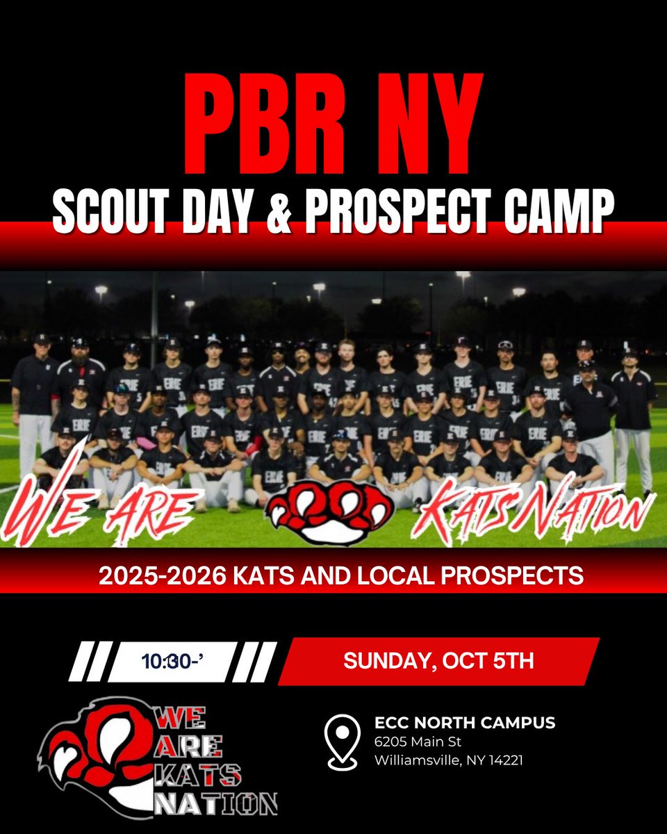 A busy weekend here in #KatsNation as Friday we welcome <a href="/BullettBaseball/">Bullettproof Baseball Academy</a> for a fall scrimmage, then we ride off to <a href="/BaseballHilbert/">Hilbert College Baseball</a> for a double on Saturday, and Sunday we host our <a href="/PrepBaseballNY/">Prep Baseball New York</a> Scout day and prospect camp. #WeAreKatsNation