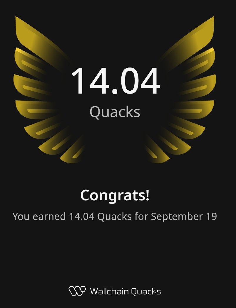 GM CT! ☀️   Hell yeah, I'm a proud
@wallchain_xyz
221
&amp;
<a href="/idOS_network/">idOS</a>
112

quacker  stacking those Early Quacker badges, yapping about portable identity in the stablecoin era and climbing the LB like it's my day job.   Wallchain's AttentionFi magic + idOS's self-custody vibes?