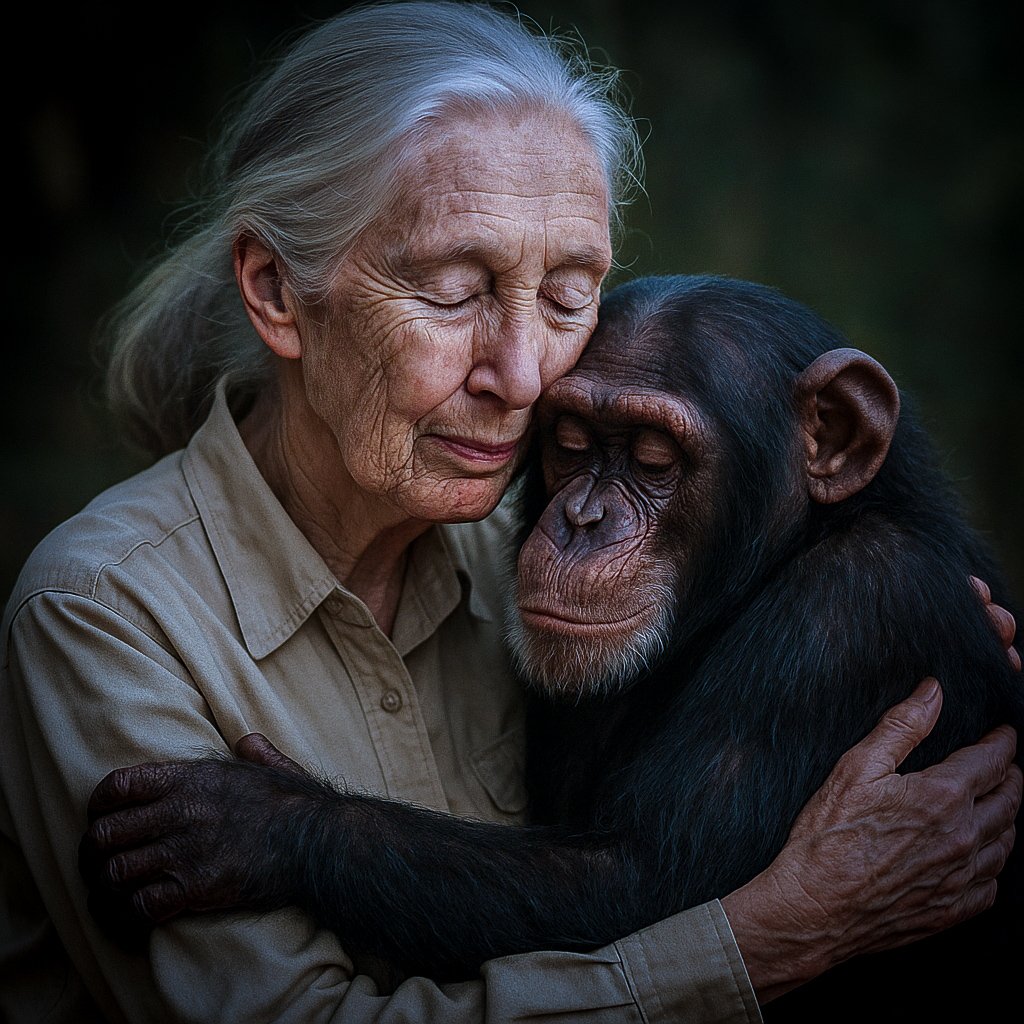 mkp1964's tweet photo. The world bows today to a woman who listened to the wild with grace and taught humanity to do the same — thank you, Dr. Jane Goodall. 🌿🕊️ https://t.co/5G2HujyYAc