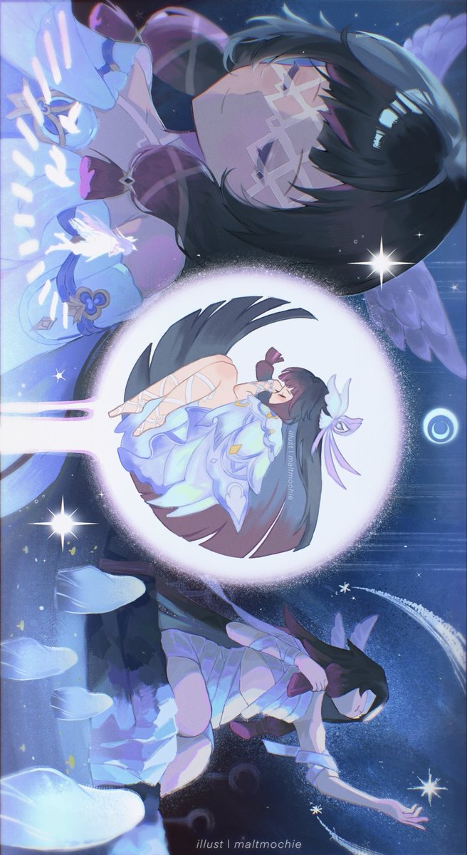 moon goddess 🌙
#Columbina #GenshinImpact