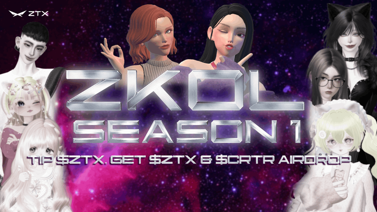 ZKOL SEASON 1

Want $ZTX rebates + $CRTR airdrop allocation? 👀
Tip our streamers with $ZTX, it's that simple.

Catch the next streams 👇