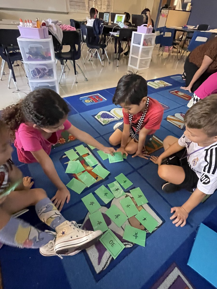 MelissaFMath's tweet image. In Mrs. Walker’s 1st grade class, students are having fun practicing representing numbers through engaging math stations! Hands-on learning makes math meaningful and exciting. #pisdmathchat #southbeltelementary #mathstations #numbersense