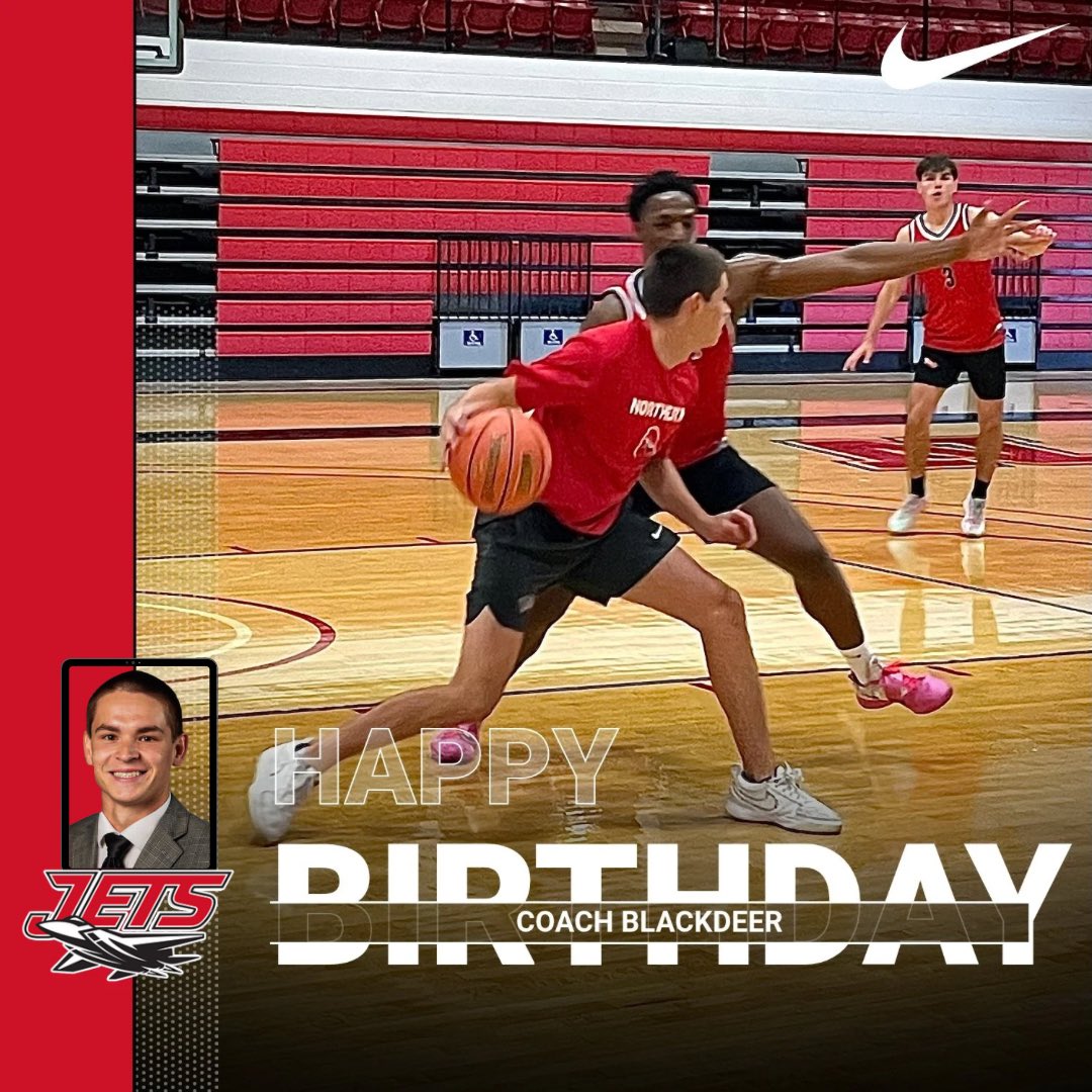 NOCEnidMBB's tweet image. Happy Birthday to Jets Assistant Coach @Cblackdeer 🎂✈️🏀