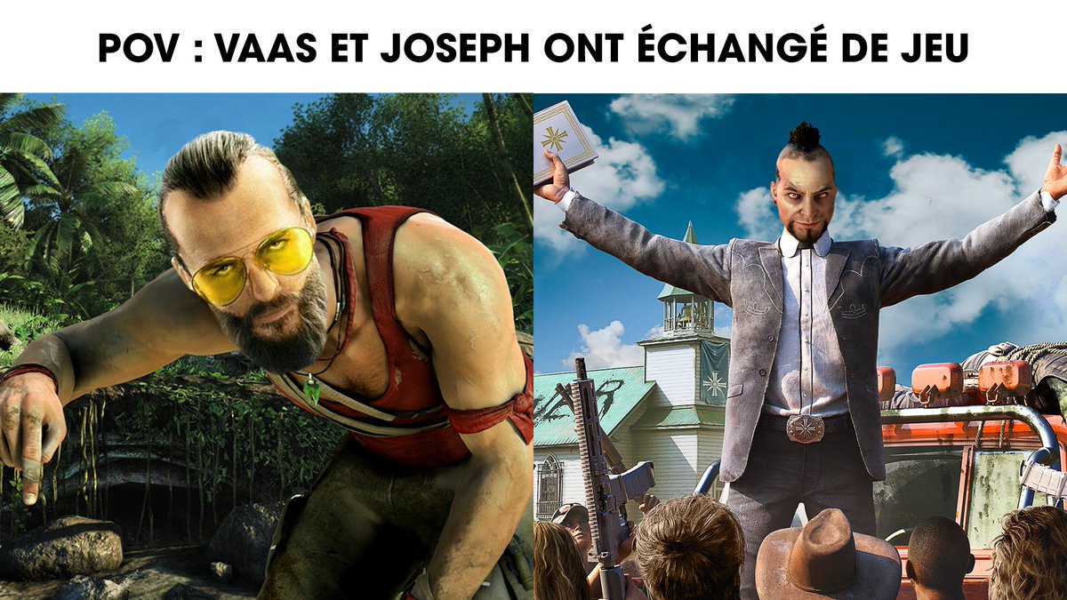 On vous présente Joseph Montenegro et Vaas Seed ! 🔄