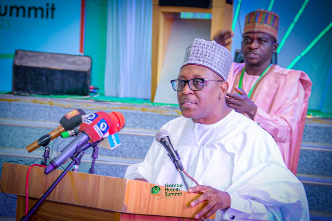 dgiconsult's tweet photo. "Gombe has established homegrown solutions in the health sector through the use of innovations, especially investment in the use of technology to improve the efficiency of health workers" - Prof @muhammadpate, Hon Minister of Health &amp; Social Welfare 

#GombeHealthSummit2025 https://t.co/cdRGNb0Abv