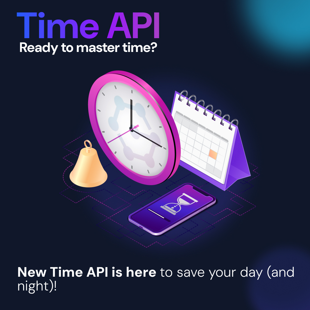 use_api_hub's tweet image. Struggling with time zones? 😵‍💫
The Time API is here to save your day (and night)! 🌍

✔️ Get current time in any timezone
✔️ Convert times across regions
✔️ Build global apps faster 🚀

👉 Try it now: api-hub.org/apis/time

#APIHub #TimeAPI #Timezones #DevCommunity #WebDev…