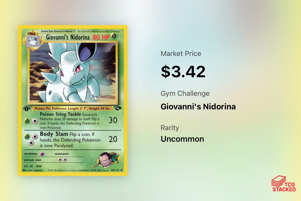 TCGStacked's tweet image. Day 30 - Here are some of the top Nidorina cards in all of Pokemon. 

If I missed your favorite Nidorina card, let me know in the comments!