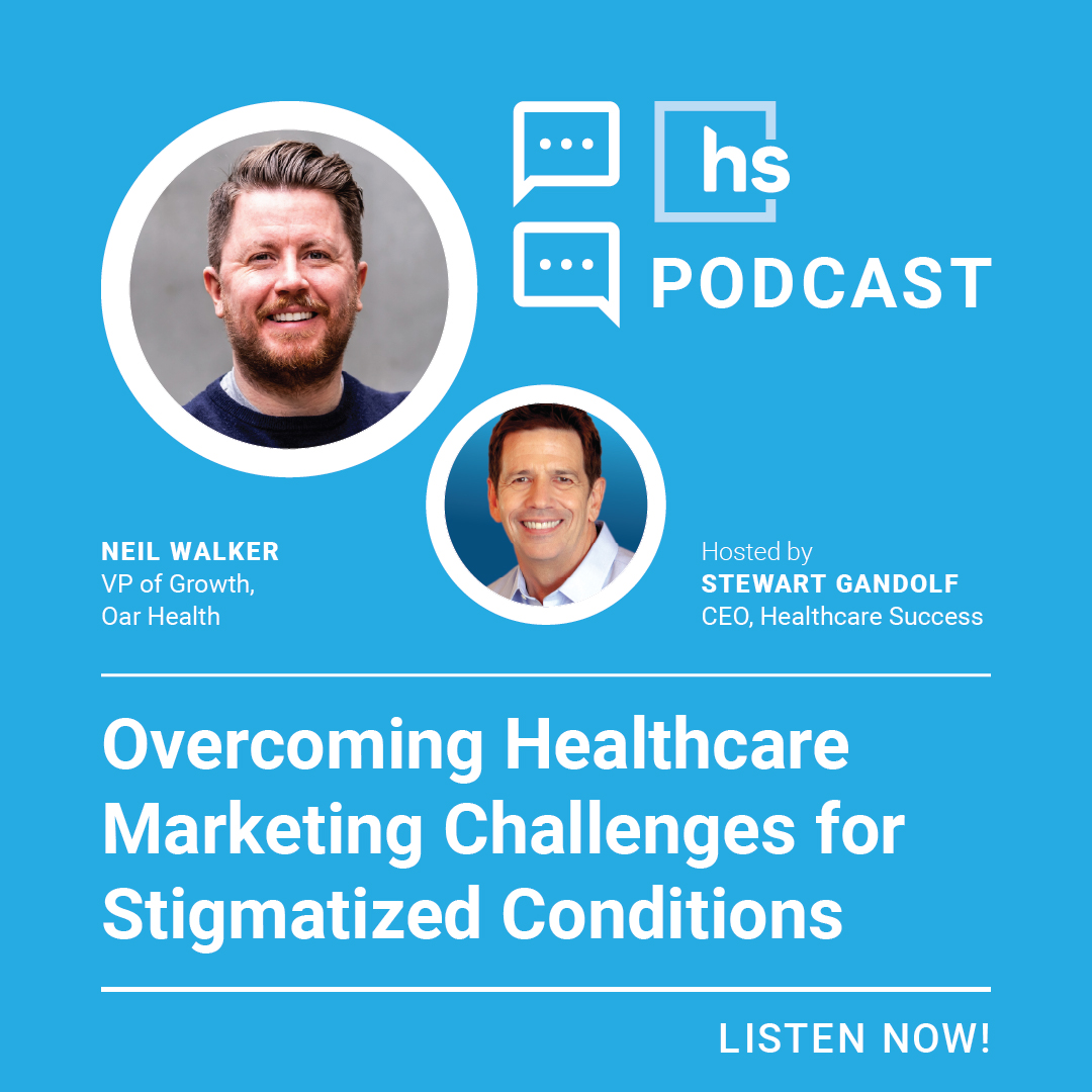 Marketing stigmatized healthcare conditions is complex. In our latest podcast, Neil Walker shares how transparency, storytelling and behavioral insights drive trust and engagement. hubs.ly/Q03LSxgH0

#HealthcareMarketing #PatientEngagement
