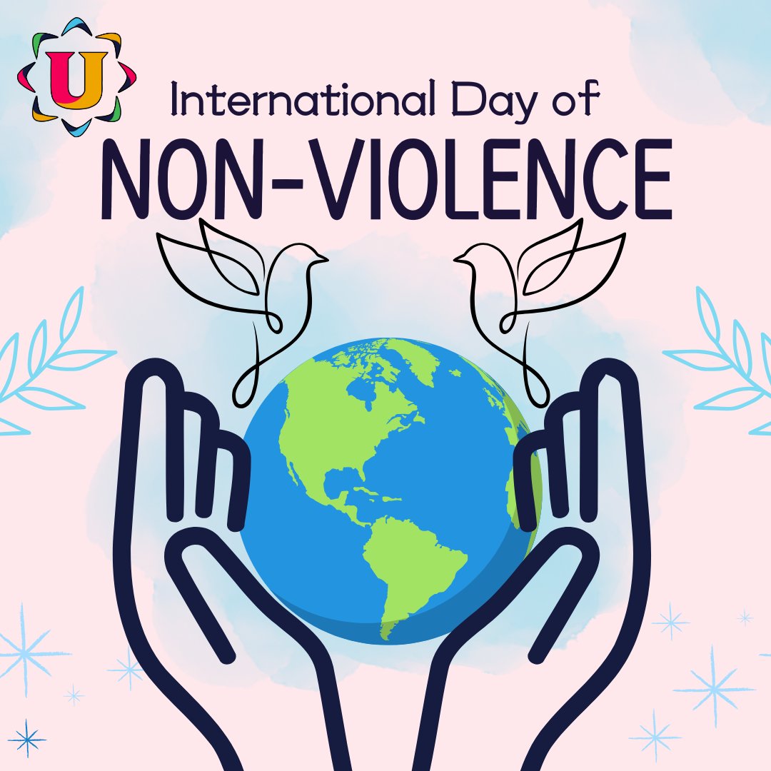 unityforequalit's tweet image. Peace begins with us. Honor Gandhi’s legacy by choosing dialogue over division. #DayOfNonViolence #PeaceInAction #GandhiLegacy
