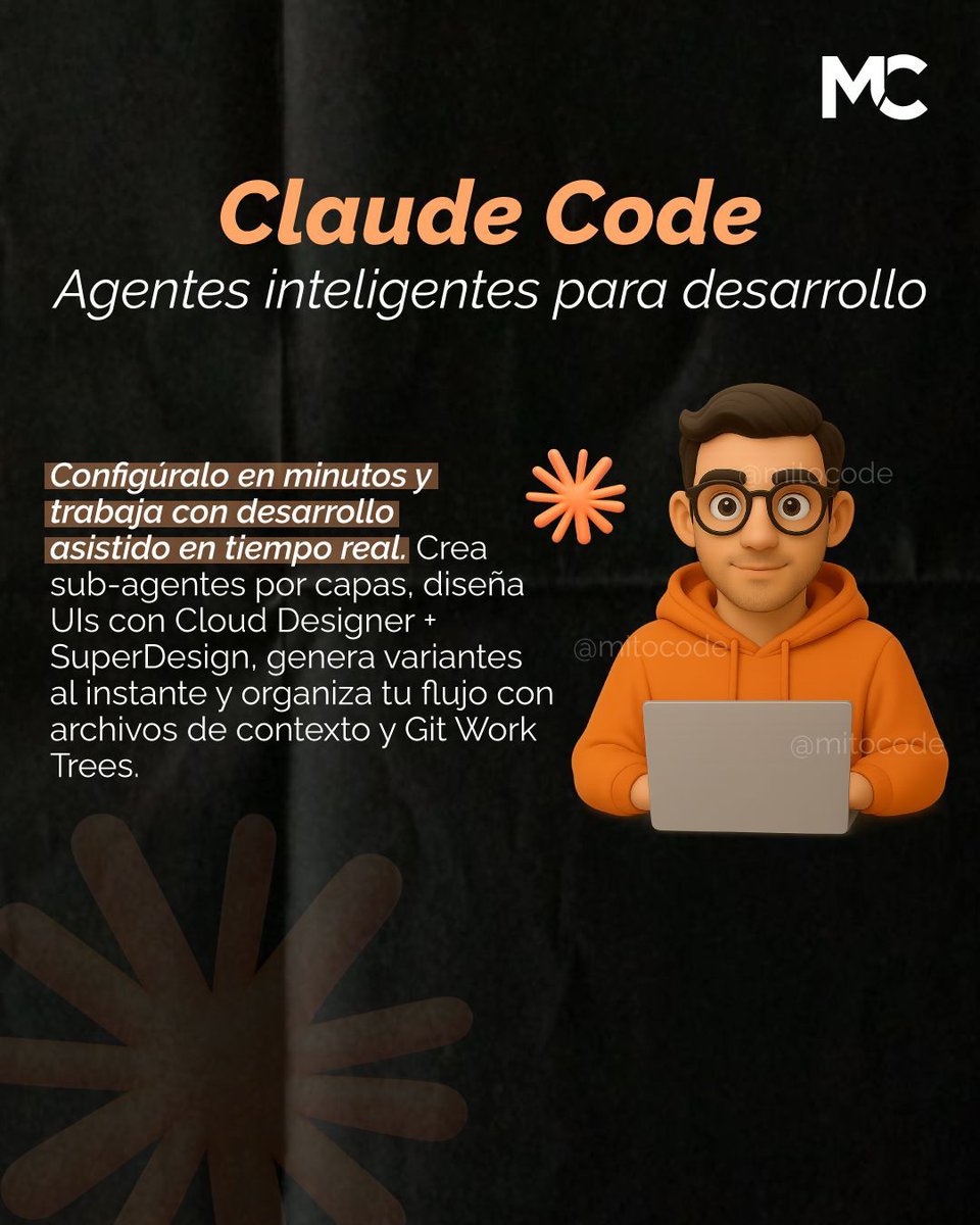 mitocode's tweet image. ¡Hey Coder! 🙋🏻♀️🙋🏻♂️. ¿Quieres saber qué tecnologías se verán en el Workshop IA para Developers? 🤖. Descúbrelo en nuestro PACK de cursos y actualízate en IA 👩🏻💻👨🏻💻

🚨 PACK DE WORKSHOP: Spring AI + IA para Developer
📲 buff.ly/G6t4mIV
.
#mitocode #programador