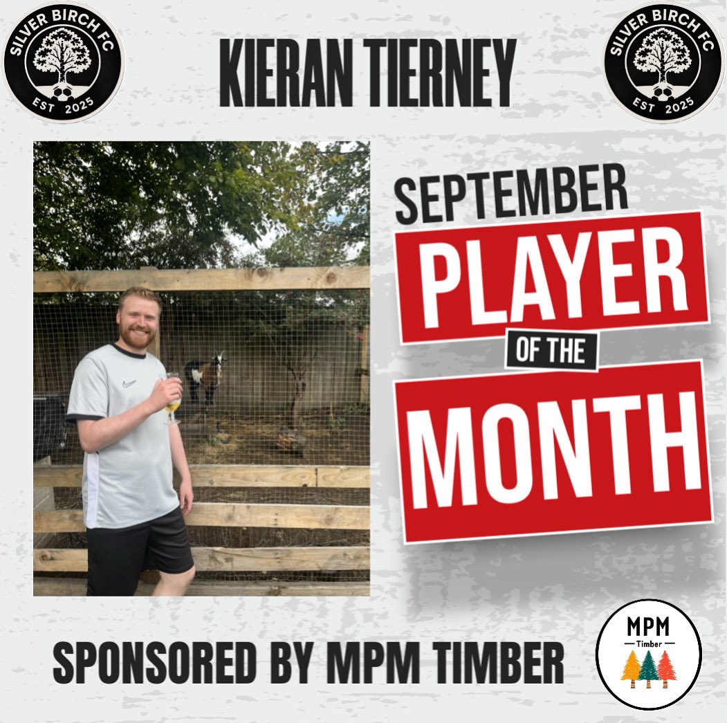 𝗣𝗟𝗔𝗬𝗘𝗥 𝗢𝗙 𝗧𝗛𝗘 𝗠𝗢𝗡𝗧𝗛 🔥

Our @mpmtimber Player Of The Month has been awarded to Kieran Tierney 🙌

#UpTheBirch | #UTB