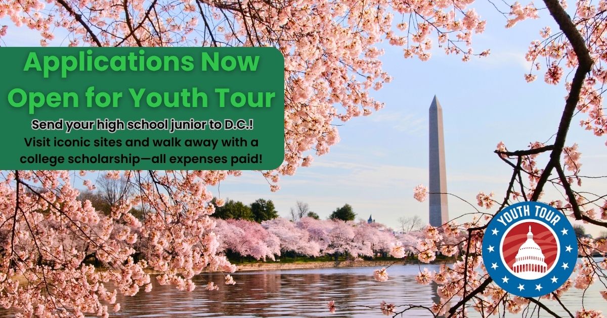 🌟 High school juniors—this is YOUR moment! The 2026 Youth Tour application is OPEN!  Represent your community &amp; spend an unforgettable week in Washington, D.C. with other student leaders💡

Apply now 👉 wemc.com/wp-content/upl…

#YouthTour #FutureLeaders #WakeEMC