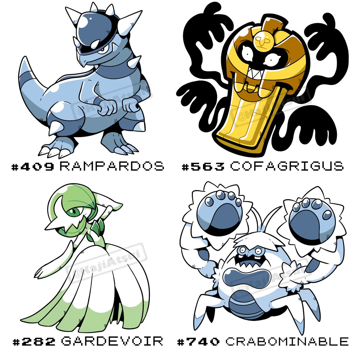 Thursday done! 
For October, I want to start focusing on a few things again: 
- Starters (I still want to finish all the base ones) 
- Gen 4 (and maybe some Gen 5) 
- Exclusively for October, I'll try some more Megas