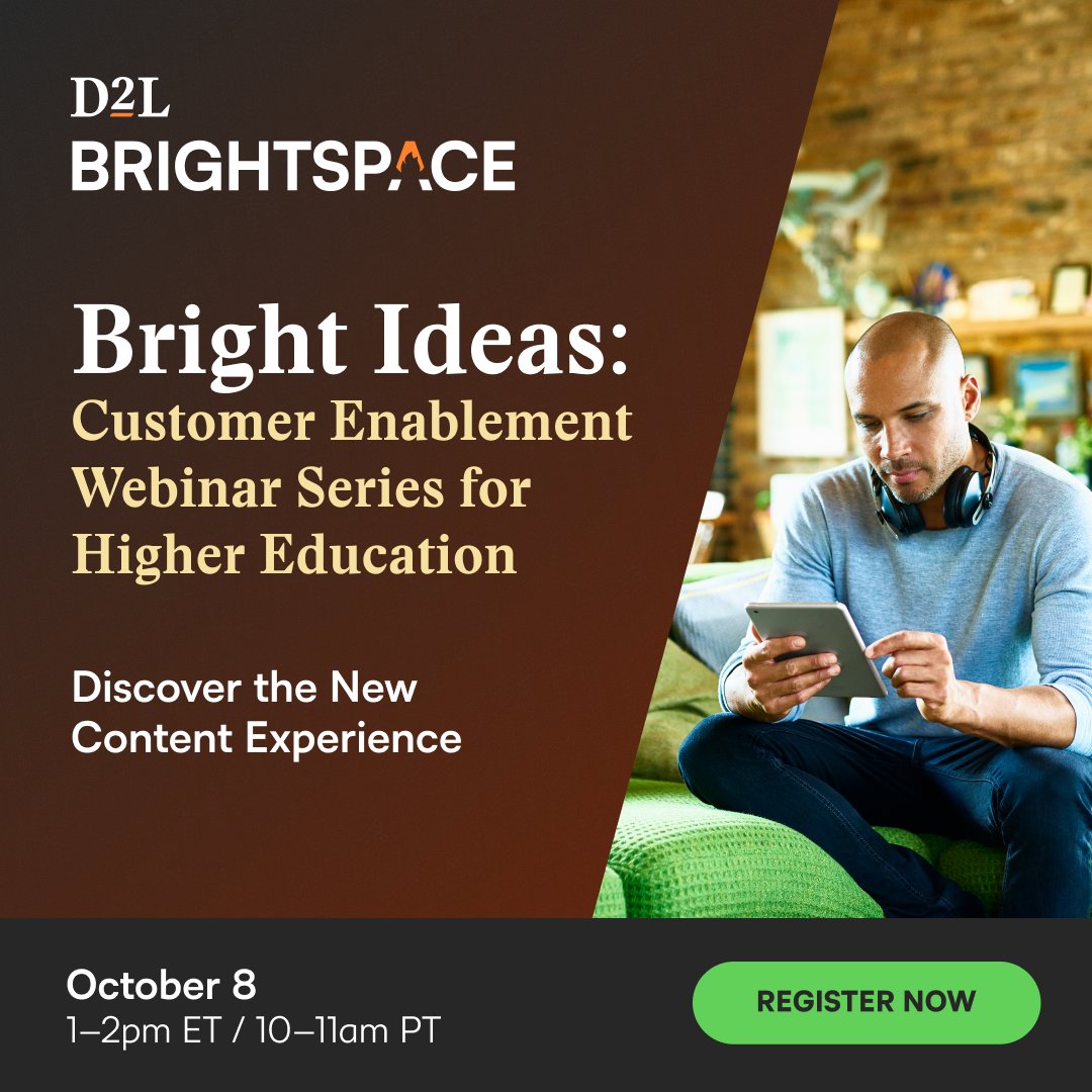 Brightspace Community tweet media