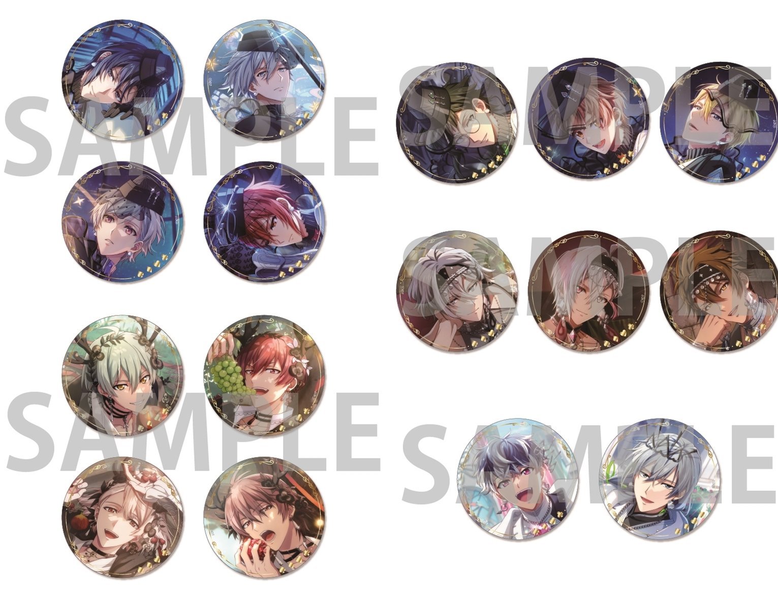 アイナナ 百 AGF 缶バッジ カプセル缶バッジコレクション～IDOLiSH7 ver.～ | フィギュア
