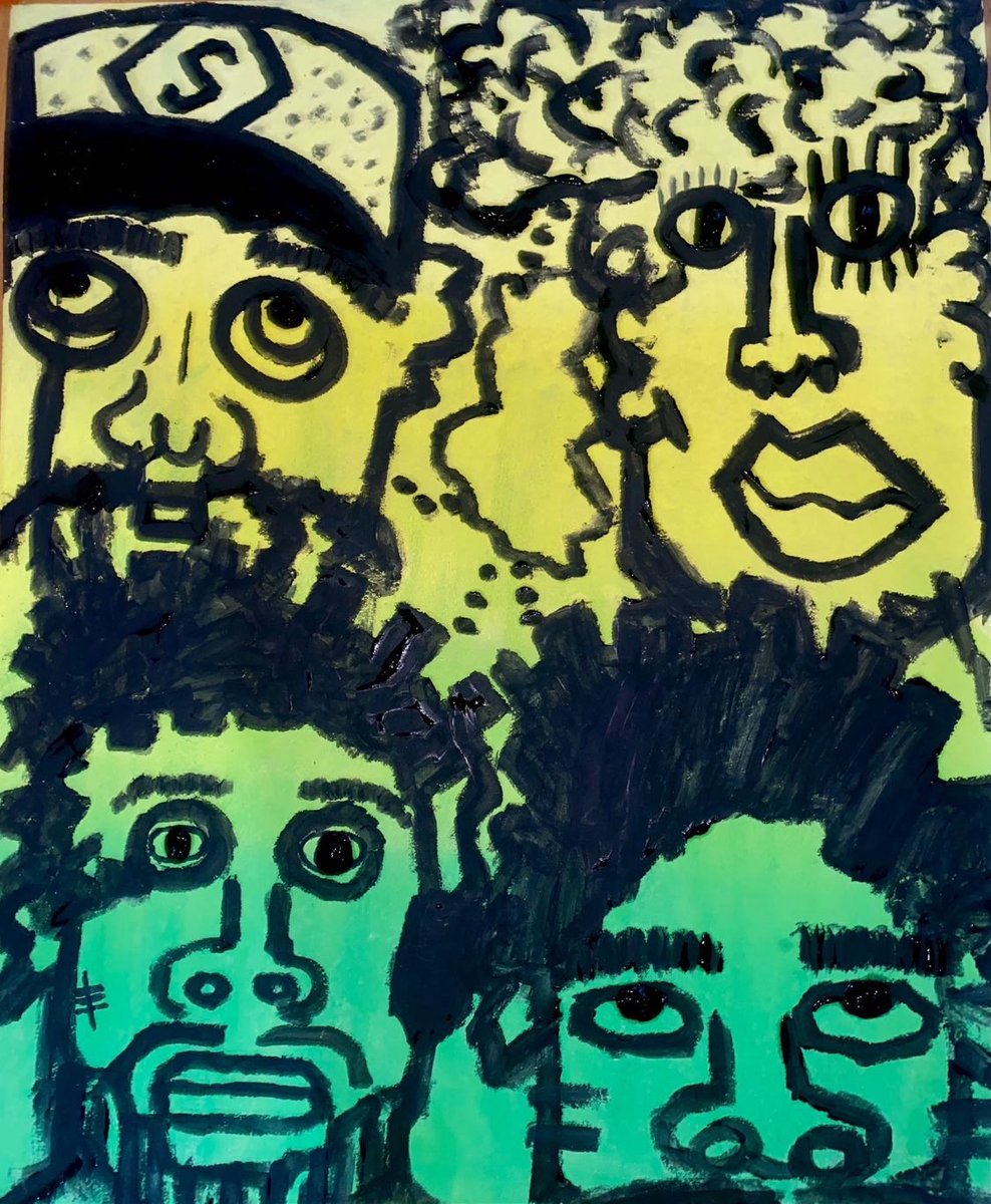 yellwrld's tweet image. reminiscing bout this moment

#mostdef mixtape. 

[cover art + tracklist]
art direction by me + vofo . 
artwork hand painted by -  @vofoart