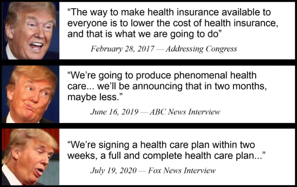 LiftForever67's tweet photo. @atrupar Does this mean Donald's beautiful healthcare plan is rolling out in two weeks?

Asking for the 20+ million insured through ACA. https://t.co/aAM08TeR23