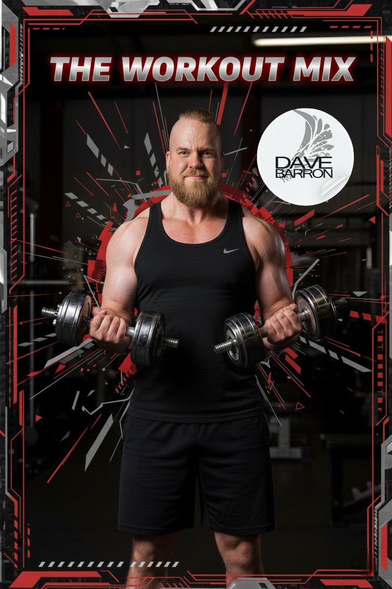 djdavebarron's tweet photo. The Workout Mix 2025 Out Now. Perfect For Your Gym Workout Bringing You High Energy. Grab Your Free Copy Today.

#Workout #WorkoutMix #DjMix #HighEnergy #Positivity

https://t.co/19RfWaSdLi https://t.co/28jGIDuVZV