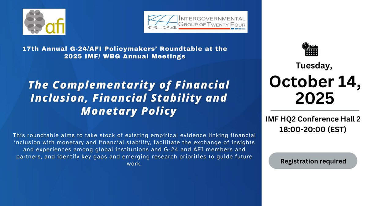 The Intergovernmental Group of Twenty-Four (G-24) tweet media