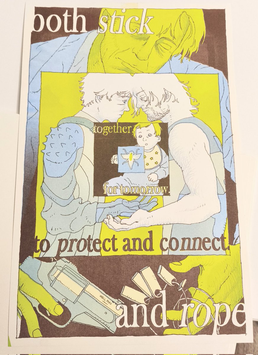 byizzyliu's tweet image. #deathstranding2 riso prints are now available in my shop !!!