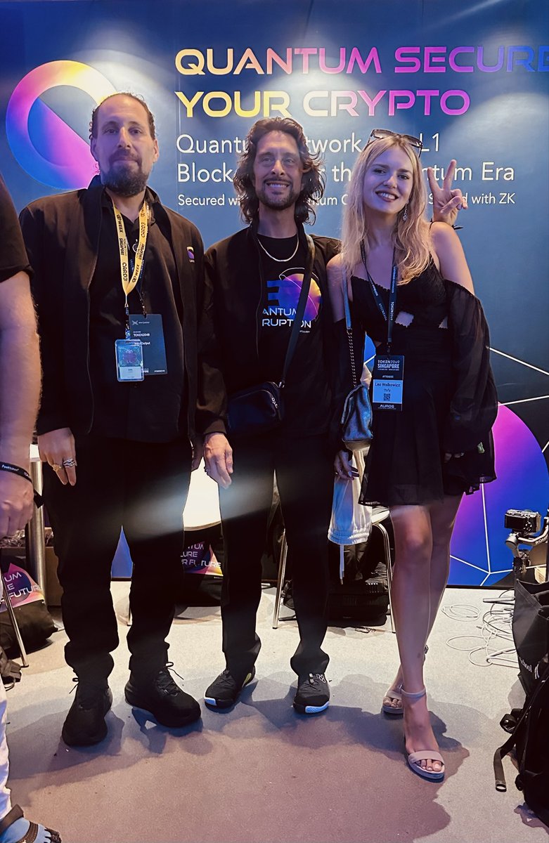 Shoutout to my Bali friends <a href="/QuantusNetwork/">Quantus Network</a> 👾

They’re building a quantum-secure Layer 1, protecting digital assets from future quantum computer threats with post-quantum cryptography + ZK proofs.

Mainnet coming 2026!