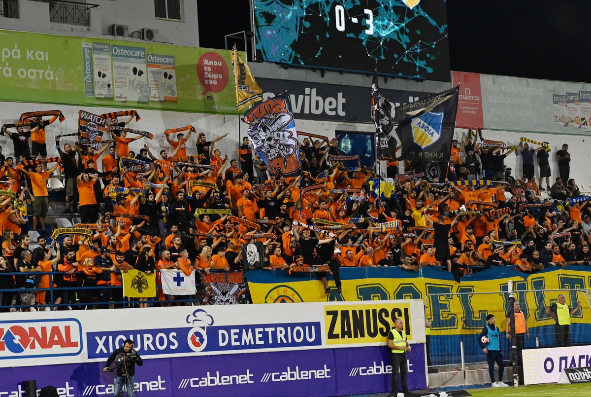 apoelfcofficial's tweet photo. Ενημερώνουμε ότι έχουν εξαντληθεί όλα τα διαθέσιμα εισιτήρια, για τον αγώνα Ομόνοια Αραδίππου - ΑΠΟΕΛ (03/10-19:00).

#APOELFC #OMOAvAPO https://t.co/QITOwJdMRJ