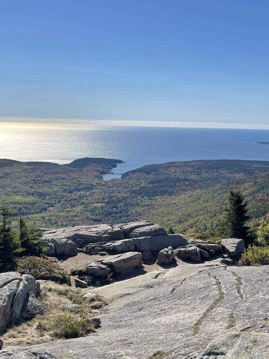 Cadillac Mountain summit. Acadia NP, Maine.