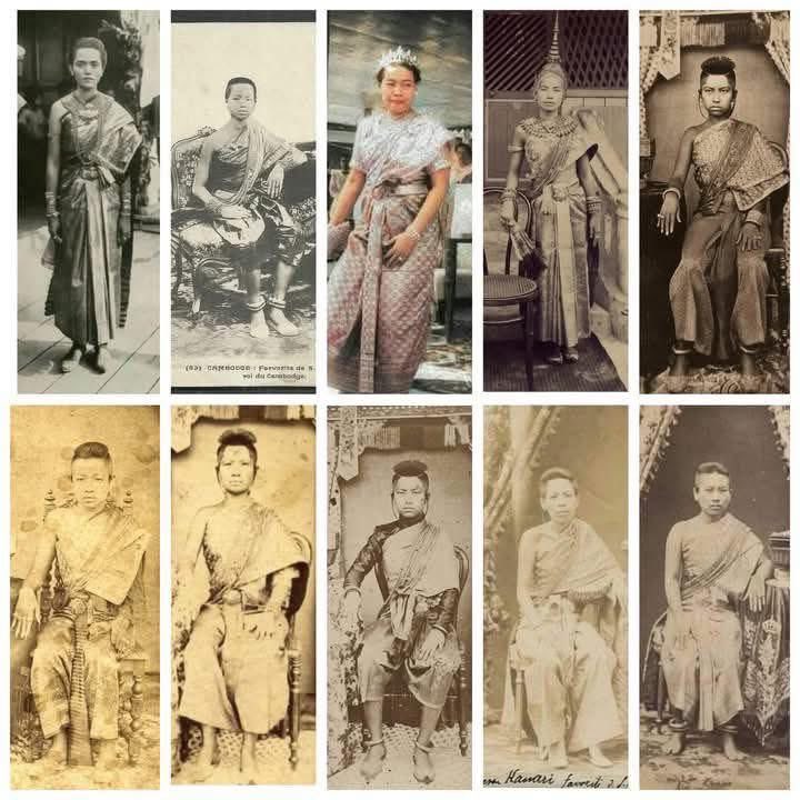 📸🇰🇭 Exciting glimpses into history! Here are some captivating pictures of the Khmer royal family from 1843 to 1950. 

These images tell the story of our rich heritage and cultural legacy. Let's celebrate the beauty of #CAMBODIA and the essence of #Khmerculture!