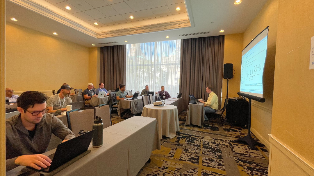 devops_con's tweet image. Bootcamp kickoff! 🙌 Kubernetes Hands-on Bootcamp (Day 1) at DevOpsCon NYC with Rob Richardson —spinning up clusters, rolling out deployments, and putting services + troubleshooting into practice.
#Kubernetes #DevOps #CloudNative #Containers #HandsOn #DevOpsCon #NYC