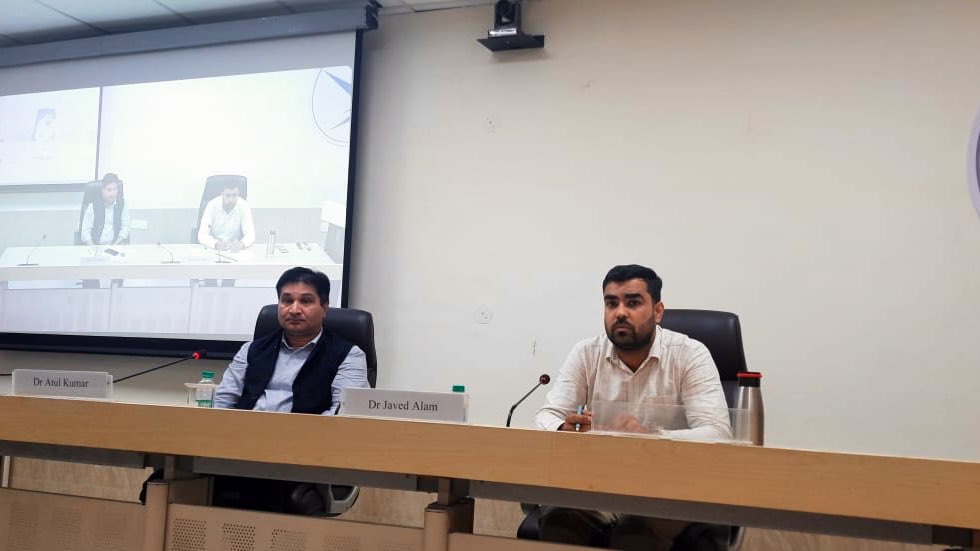 📢On October 1st, Dr Javed Alam <a href="/Javed_alam0005/">Javed</a>, RA, Nuclear Vertical, CAPSS, working on a book project titled ‘Emerging Technologies and Nuclear Deterrence: Challenges and Prospects’, presented his book chapter titled ‘Accelerating Power: China's Hypersonic Weapons and the