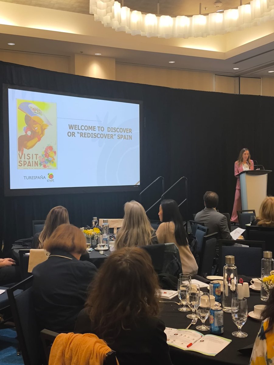 ✨Thank you to everyone who joined us at the ACTA Quebec Canada Travel Industry Summit in Montreal! 
An inspiring day of learning, networking &amp; collaboration for the travel industry. ✈️🌍

#VisitSpain #ThinkYouKnowSpain