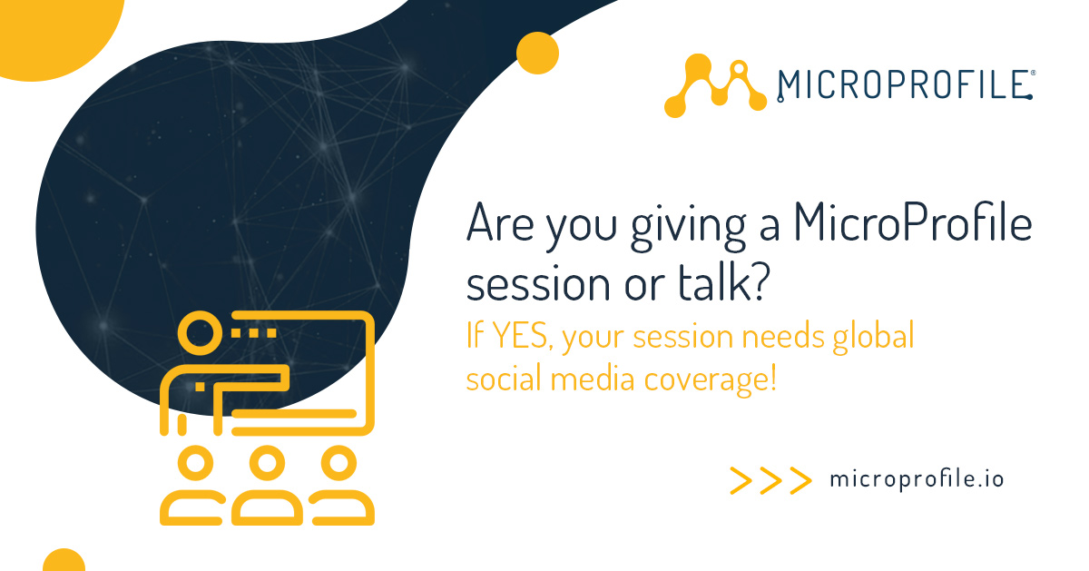 MicroProfileIO's tweet image. #MicroProfileSpeakers: Are you giving a MicroProfile session or talk? If YES, your session needs global social media (Twitter, Facebook &amp;amp; LinkedIn) coverage! Get support from MicroProfile Community here: ow.ly/tWw550Va6gB
 #OpenSource