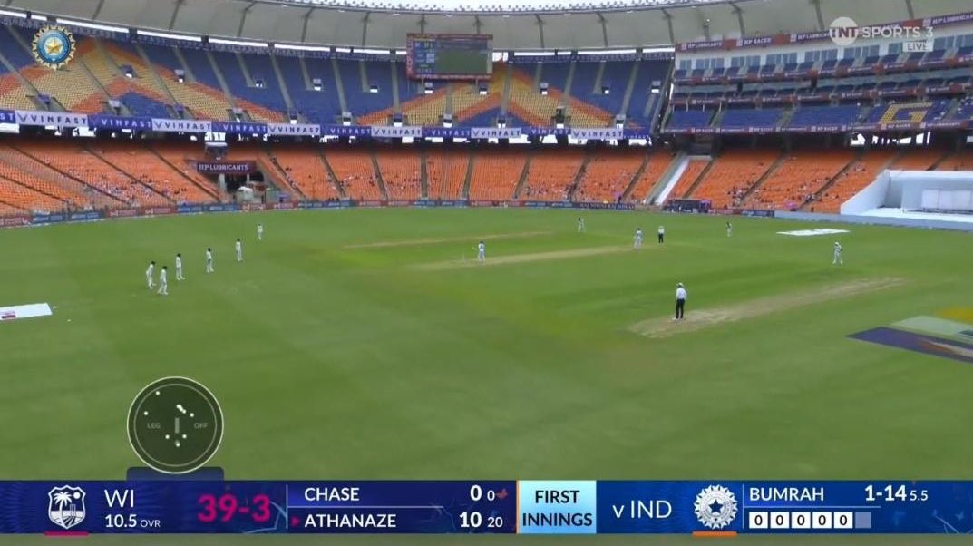 Boring day for cameraman...