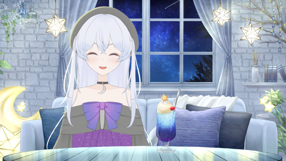 のろのろと雑談配信をしました〜✌️
配信で話した通り
・週1以上配信
・月1で歌枠
をしばらく目標にしてくよ〜！
新しい身体と新しく買ったお部屋で配信頑張るぞ💪