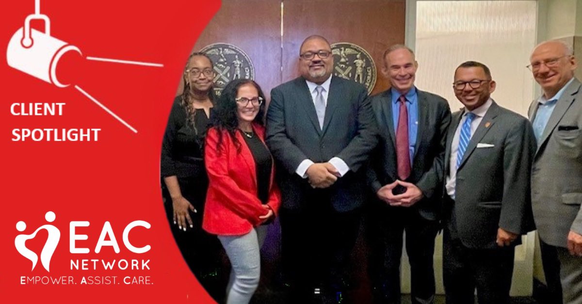 Our client EAC met with DA Alvin Bragg and his team to advance ATI programs and address mental health initiatives.

📸 Pictured: Tania Peterson Chandler, Neela Lockel, DA Alvin Bragg, John Laskin &amp; DHC Partner Arthur Goldstein.

Read more: dhclegal.com/client-spotlig…