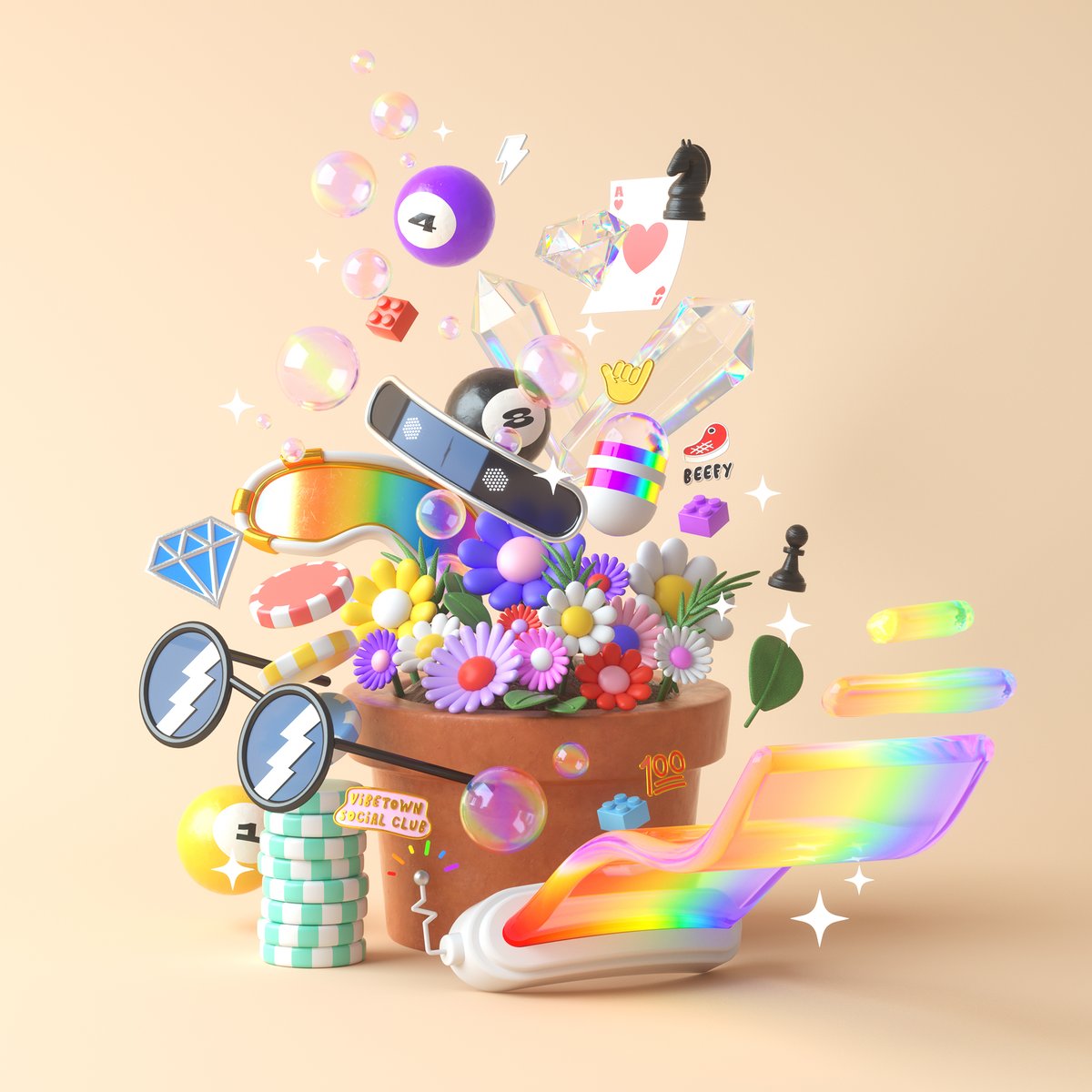 goodvibesclub's tweet image. Unleash the vibes 🤙✨