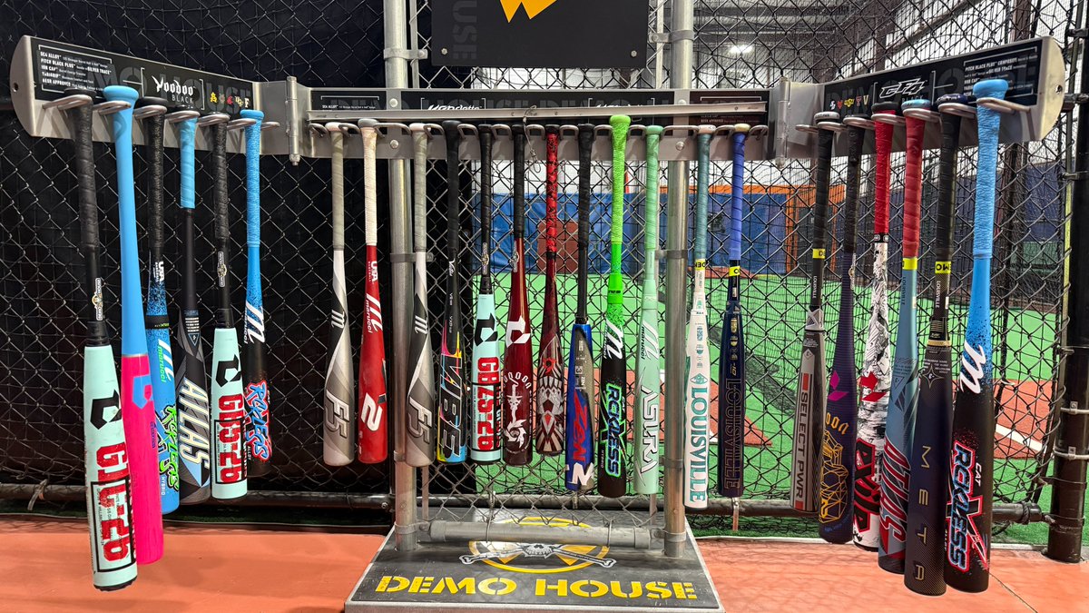 Gov's Training Academy (@govstraining) on Twitter photo ⚡2026 Demo Bats are here!⚡
Rent a tunnel, try them out, and see your exit velo & distance on HitTrax. Buy a bat from us = tunnel fee credited back + an extra FREE HitTrax Rental! Sizes not in stock? We’ll order it. ⚡2026 Demo Bats are here!⚡
Rent a tunnel, try them out, and see your exit velo & distance on HitTrax. Buy a bat from us = tunnel fee credited back + an extra FREE HitTrax Rental! Sizes not in stock? We’ll order it.