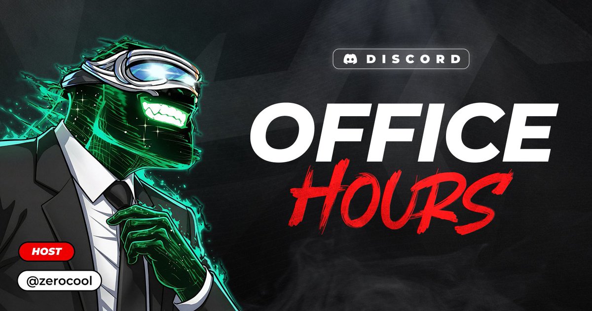 Mik3yAG ๐ด | jiraSENT (@mik3yag) on Twitter photo <a href="/JirasanOfficial/">Jirasan ๐ด</a> Office Hours
W/ <a href="/zerocool_OG/">zerocool ๐ดโณ๏ธ</a> is starting now !!
First of two sessions this week ๐๏ธ
Join in to speak with the ๐ <a href="/JirasanOfficial/">Jirasan ๐ด</a> Office Hours
W/ <a href="/zerocool_OG/">zerocool ๐ดโณ๏ธ</a> is starting now !!
First of two sessions this week ๐๏ธ
Join in to speak with the ๐