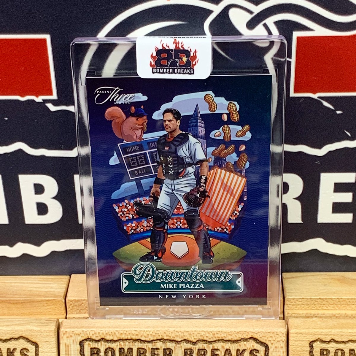 Bomber Sports Cards (@bomberbreaks) on Twitter photo Downtown Mike Piazza with a beautiful pull last night in our @paniniamerica Three and Two Baseball breaks! 
🔥🔥 #baseballcards #newyorkmets #mets #whodoyoucollect #downtown #mikepiazza #mlb #thehobby Downtown Mike Piazza with a beautiful pull last night in our @paniniamerica Three and Two Baseball breaks! 
🔥🔥 #baseballcards #newyorkmets #mets #whodoyoucollect #downtown #mikepiazza #mlb #thehobby