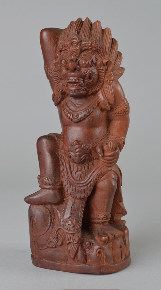 ssharadmohhan's tweet image. A 19th century Wood-Carved figure of #Ravana from #Bali #Indonesia now at @britishmuseum
On #Dussehra today
#TheGoldenRoad #HappyDussehra #Ramayana @DalrympleWill @ranjona