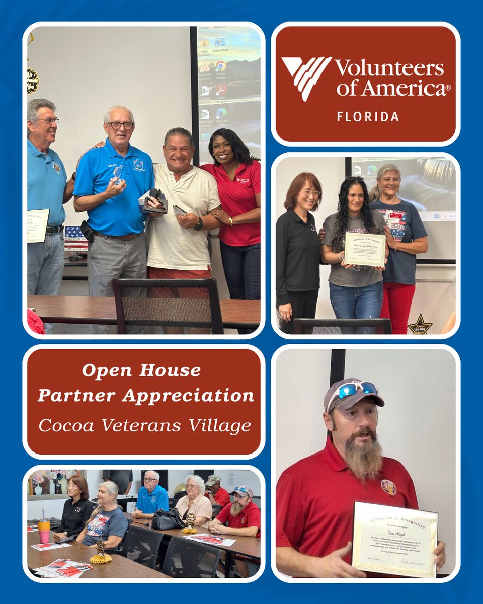 Exciting News from #Cocoa! 

Last week, our #VOAF Cocoa office hosted a fantastic Open House &amp; Partner Appreciation event celebrating the incredible support for our veterans.