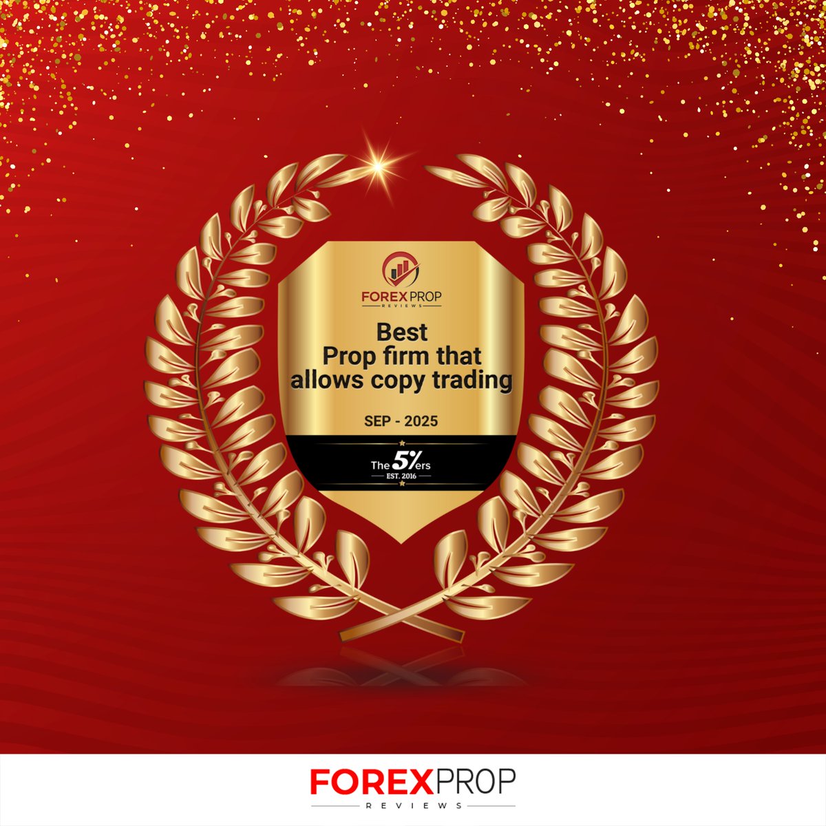 🏆 Prop Firm Awards – Sept 2025
💼 Best Customer Service – RebelsFunding
🤖 Best Prop Firm w/ EAs – Lux Trading Firm
🔗 Best Copy Trading – The5ers
👏 Congrats to the winners driving prop trading forward! 🚀🔥
#PropFirmAwards #PropFirms #ForexExcellence