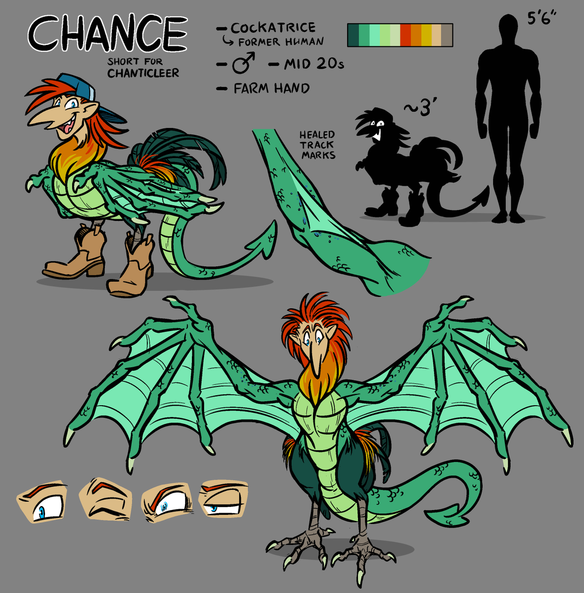 Sprech4's tweet photo. Been trying to work myself up about posting OCs on main more often. To that end, here is a chimken https://t.co/ewiX1lkEBo