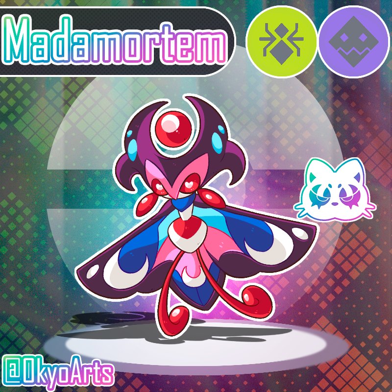 OkyoArts's tweet photo. Day 2: combo 🦋🌒 This line, which exudes unparalleled beauty, is based on the beautiful Madama Butterfly from Bayonetta! With her incredible attacks, she leaves her opponents with no chance! #faketober #Pokemon #PokemonLegendsZA #PokemonTCGPocket  #Inktober https://t.co/qgWUdZxZ23