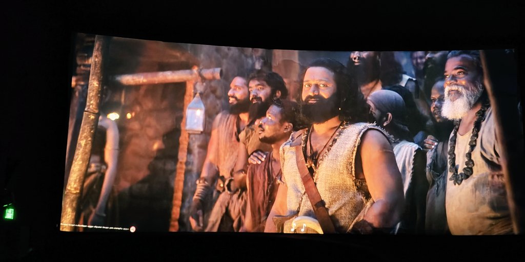 Adi7394's tweet image. #KantaraALegendChapter1 - @shetty_rishab cooked well , watte a performer 🫡 hats off. Visuals,Action choreography &amp;amp; VFX all 🔥. @AJANEESHB in PEAK form, @rukminitweets &amp;amp; @gulshandevaiah neat act. Theatre watch only !! Kannada cinema = #RishabShetty

#Kantara #KantaraChapter1