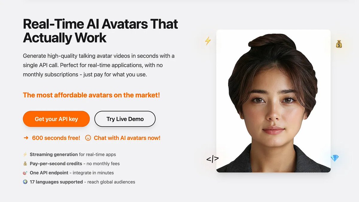 SDK Class of Q3 2025 🎓
Meet <a href="/AvatarTalk/">AvatarTalk</a> 
Pay by the second for AI helpers with bitcoin