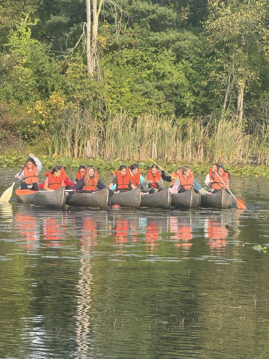 awmrpatterson's tweet photo. Canoeing at Camp Michindoh to start the day. Beautiful morning 😎🛶 https://t.co/8SzfGm70zB