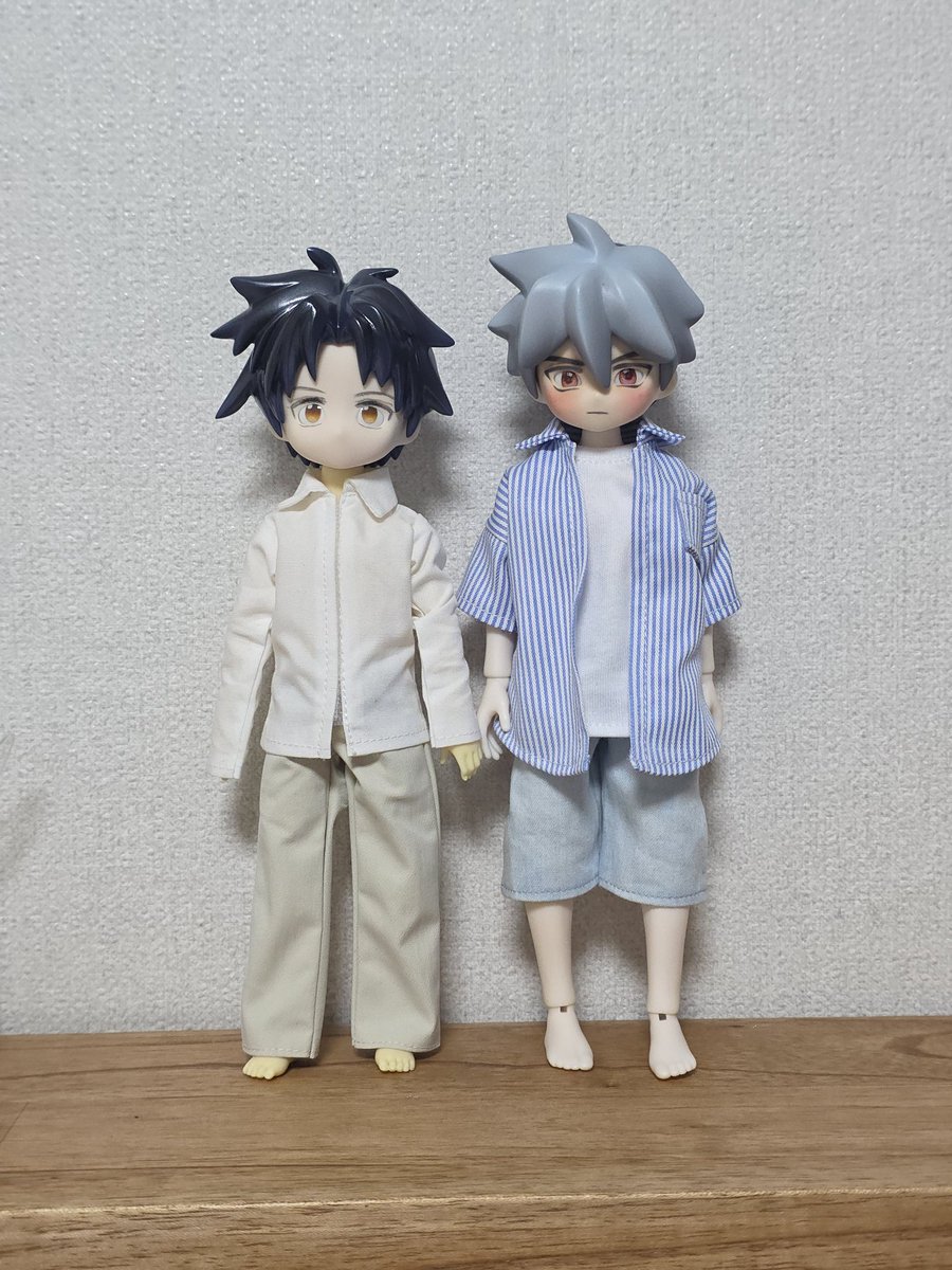 우하하 베이밍바디왔당
레이가 블페 페퍼 바디 카이가 베이밍 8분 바디!!!! 후후 딱원한 키차이가 드디어 ㅠㅠ
그리고 비투샵 22사이즈도 반팔 반바지라 그런지 귀엽게 맞다~~ ㅎㅎ