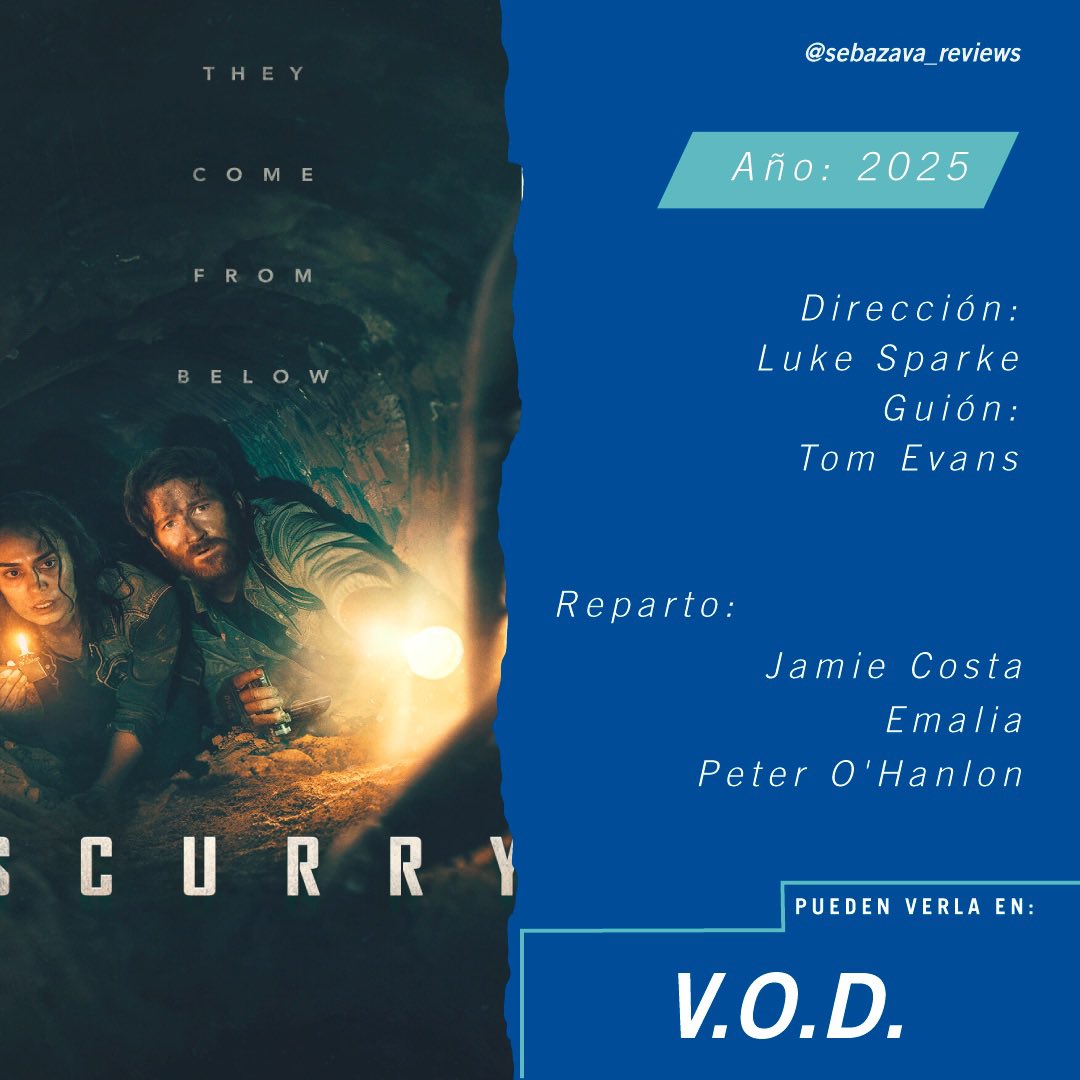 sebazavareviews's tweet image. "Una propuesta poco convencional; fallida, pero nunca aburrida."
Entren a @MGustaElCine para leer mi crítica de SCURRY, una ambiciosa cinta australiana de terror apocalíptico.
AQUÍ ➡️ tinyurl.com/ScurryMGC

#Scurry #LukeSparke #MeGustaElCine